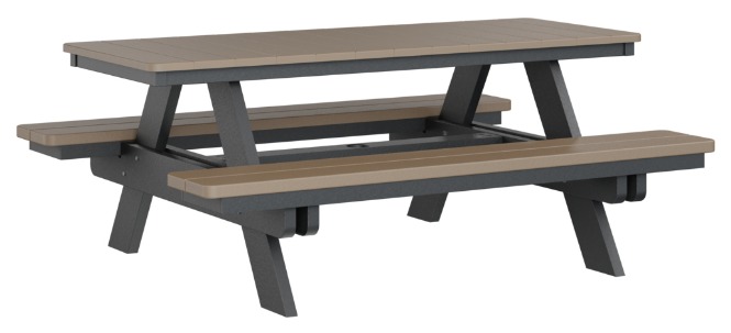 Berlin Gardens Rectangular Picnic Table